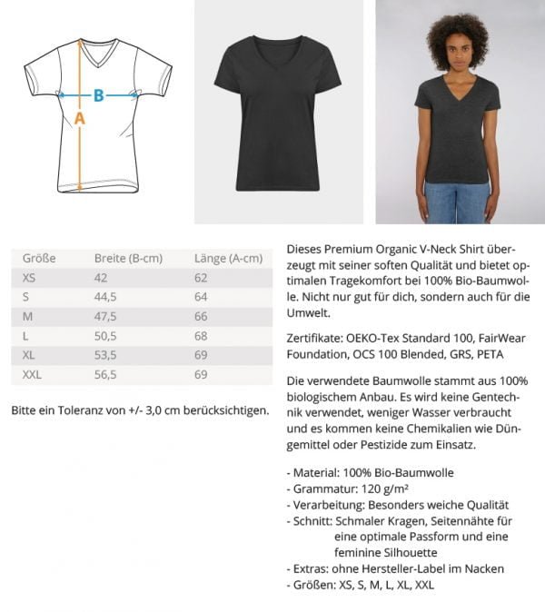 V-Neck Shirt - Women's Double Supporter - Image 3